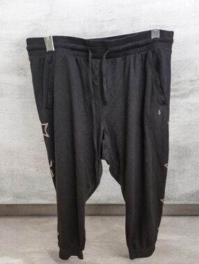 torrid Black Star-Detail Jogger Sweatpants
